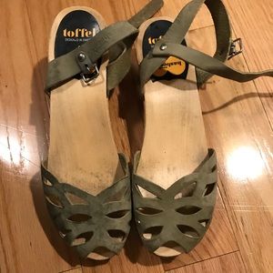 Swedish Hasbeens For Madewell - green